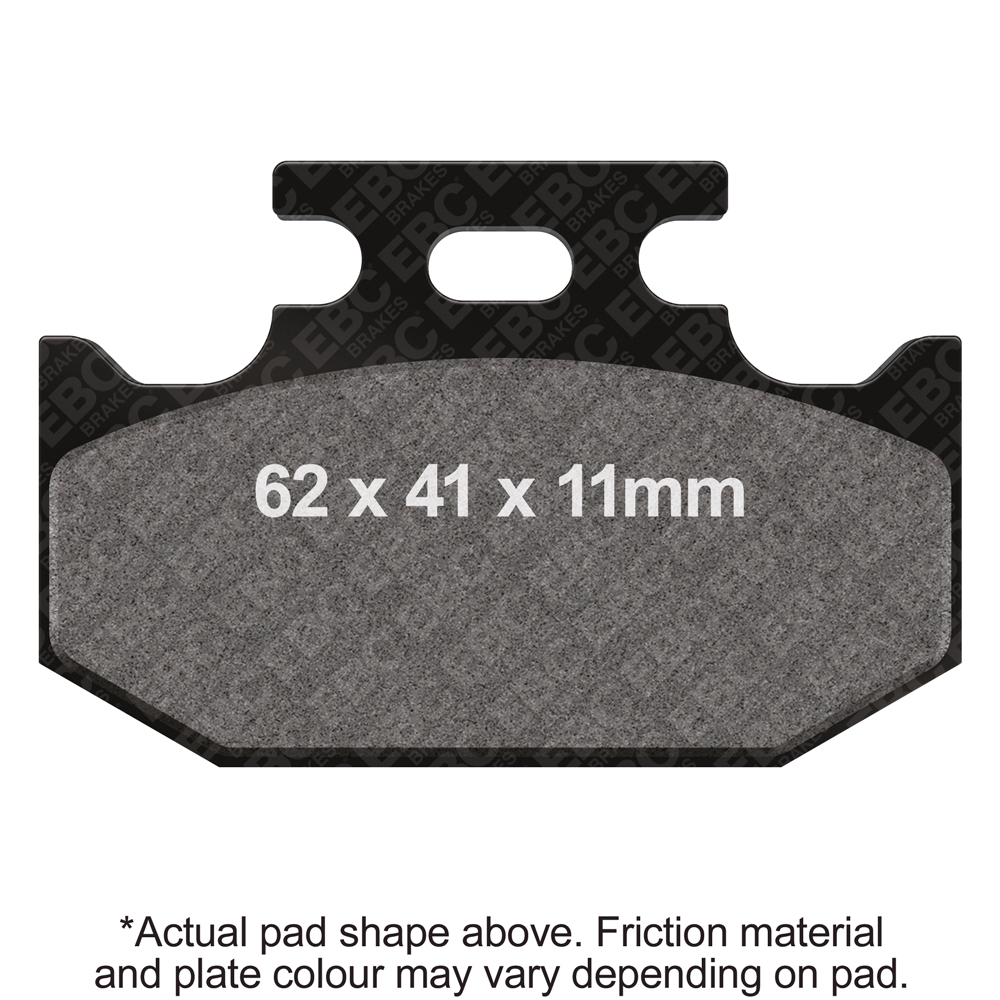 EBC Brakes R Series Heavy Duty Sintered Pads - FA152/2R