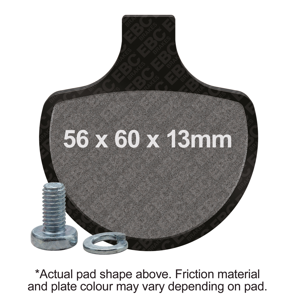 EBC Brakes Vee Semi-Sintered Pads - FA094V