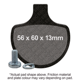 EBC Brakes Vee Semi-Sintered Pads - FA094V