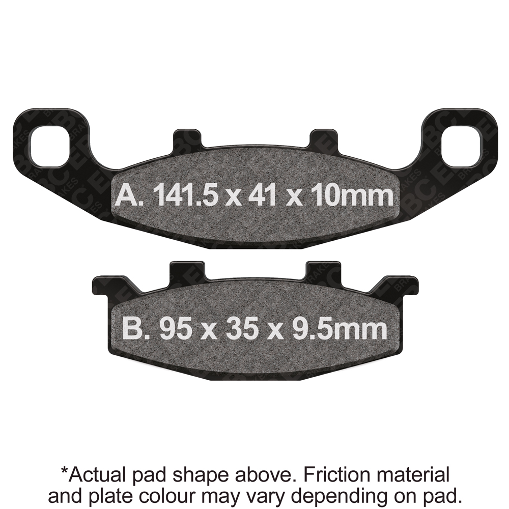 EBC Brakes Vee Semi-Sintered Pads - FA129V