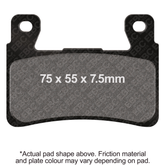 EBC Brakes Extreme Pro Sintered Pads - EPFA296HH