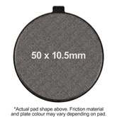 EBC Brakes Organic Pads - FA038