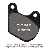 EBC Brakes Organic Pads - FA072