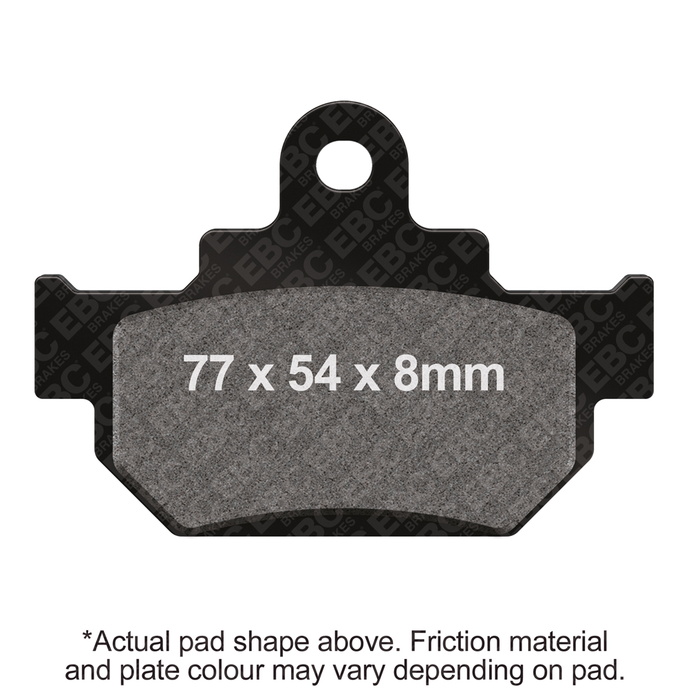 EBC Brakes Vee Semi-Sintered Pads - FA106V