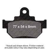 EBC Brakes Vee Semi-Sintered Pads - FA106V