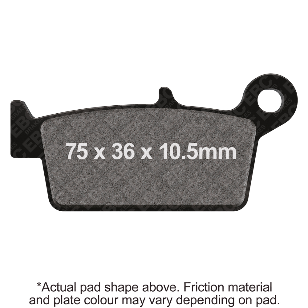 EBC Brakes R Series Heavy Duty Sintered Pads - FA131R