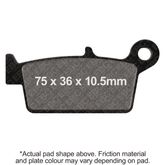 EBC Brakes R Series Heavy Duty Sintered Pads - FA131R