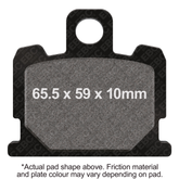 EBC Brakes Vee Semi-Sintered Pads - FA070V