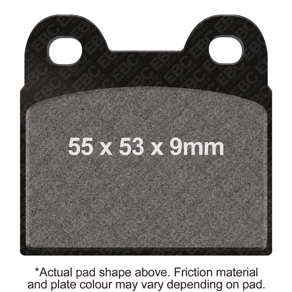 EBC Brakes Vee Semi-Sintered Pads - FA057V