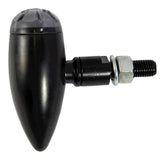 Bike It LED Spirit Indicators Black Body Black Lens Custom Motorcycle