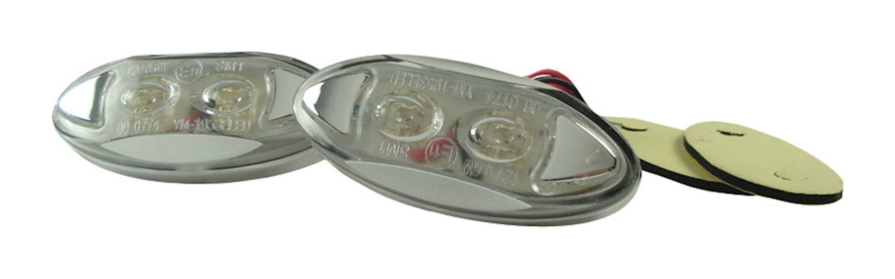 Bike It LED Zip Motorcycle Fairing Insert Indicators