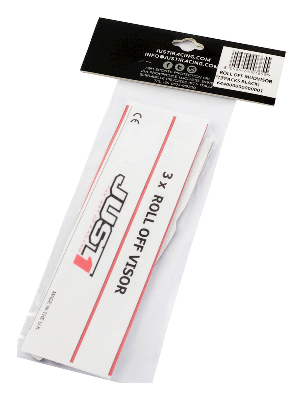 Just1 Mudvisor 3 Pack Black