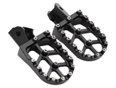 Sur-Ron Light Bee X CNC Aluminium Foot Pegs Black