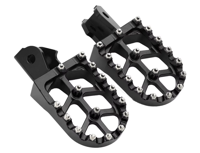 Sur-Ron Light Bee X CNC Aluminium Foot Pegs Black