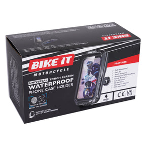 Bike It Universal Touch Screen Waterproof Phone Case Holder