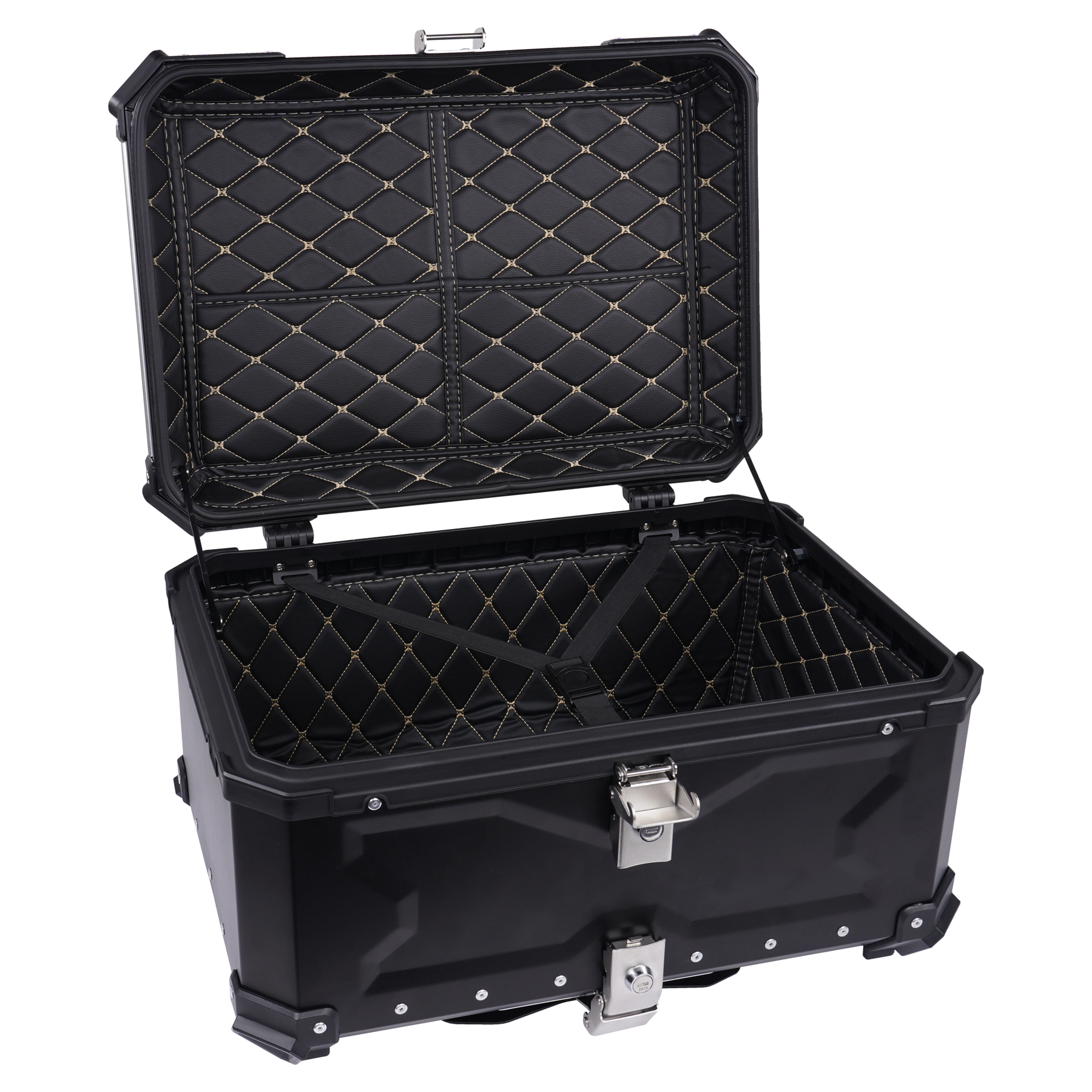 Bike It 100 Litre Rigid Aluminium Luggage Top Box