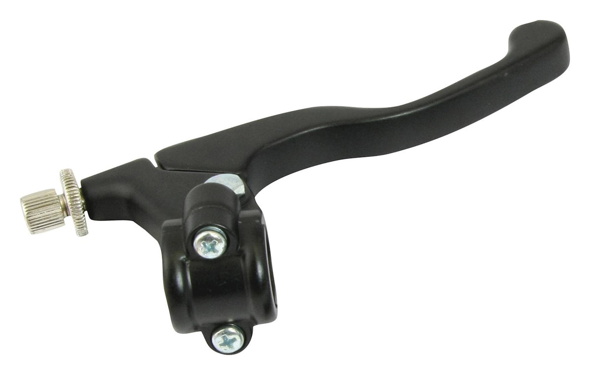 Bike It Universal Short Motorcycle Brake Lever Assembly Black