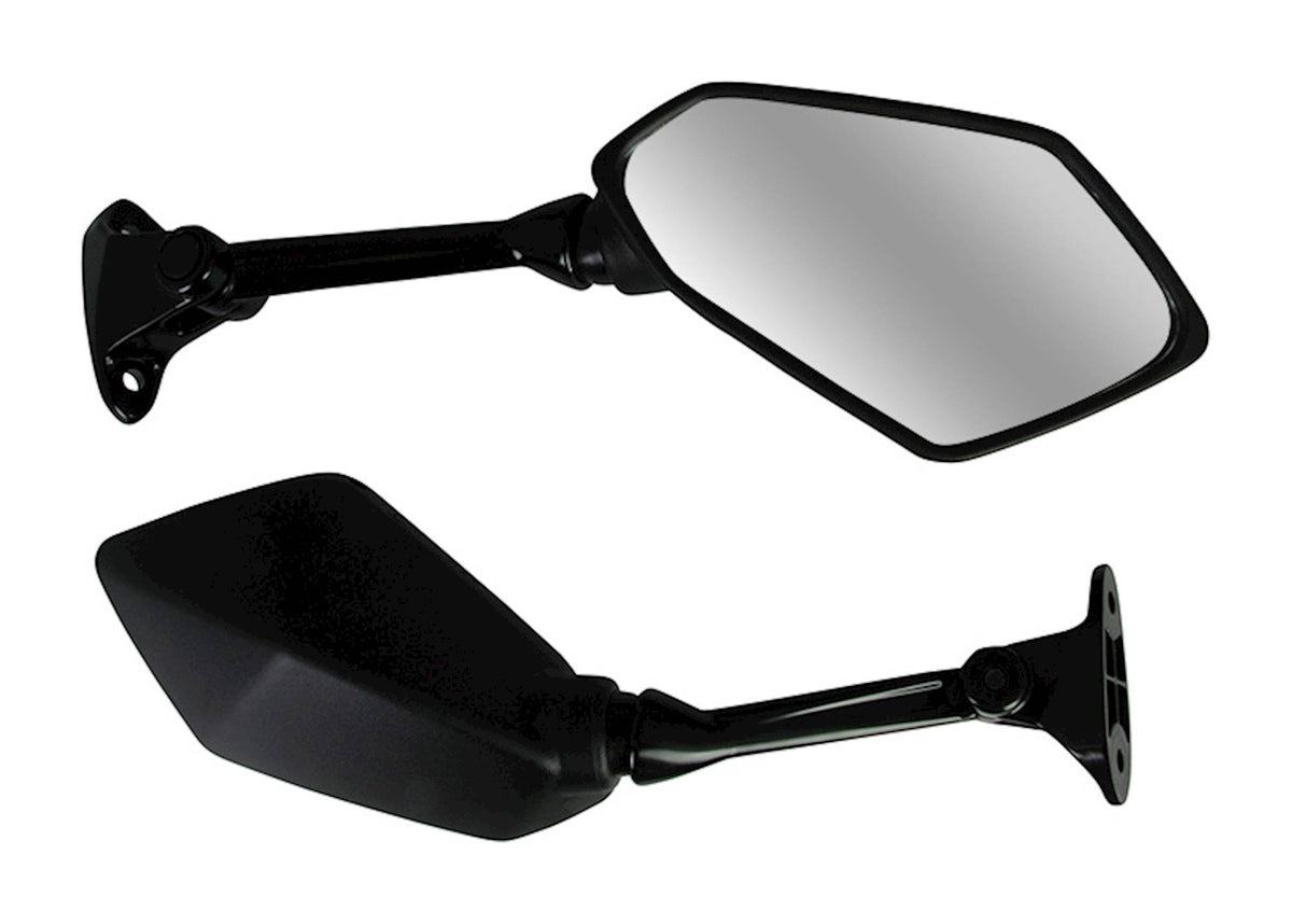 Bike It Kawasaki Motorcycle Mirror Right Hand Replacement Motorbike Road #K007R