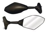 Bike It Trojan Adjustable Fairing Mirrors Pair Universal Motorcycle Road - Beedspeed