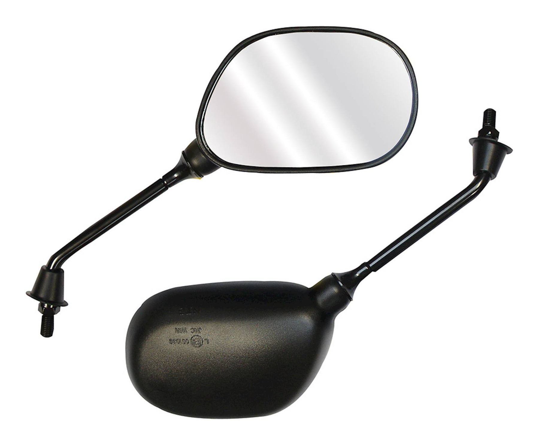 Bike It Source Universal Motorcycle Mirrors 10mm Thread Replacement #U016
