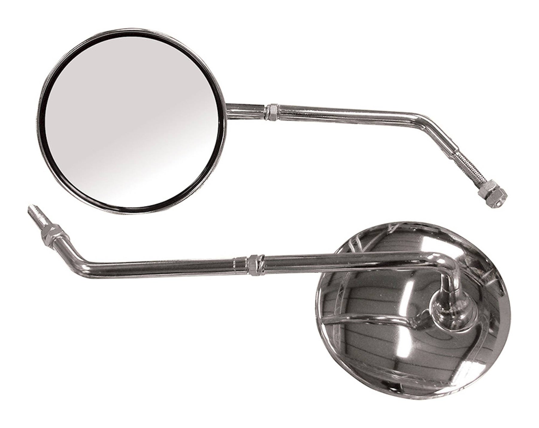 Bike It Universal Scooter Moped Mirror 8mm Thread Or Clamp 1pc #U30653