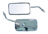 Bike It Custom Cruiser Right Hand Universal Motorcycle Mirror 10mm Thread
