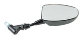Bike It Black Stalker Handlebar Mirrors Pair 10mm Thread Motorcycle Road