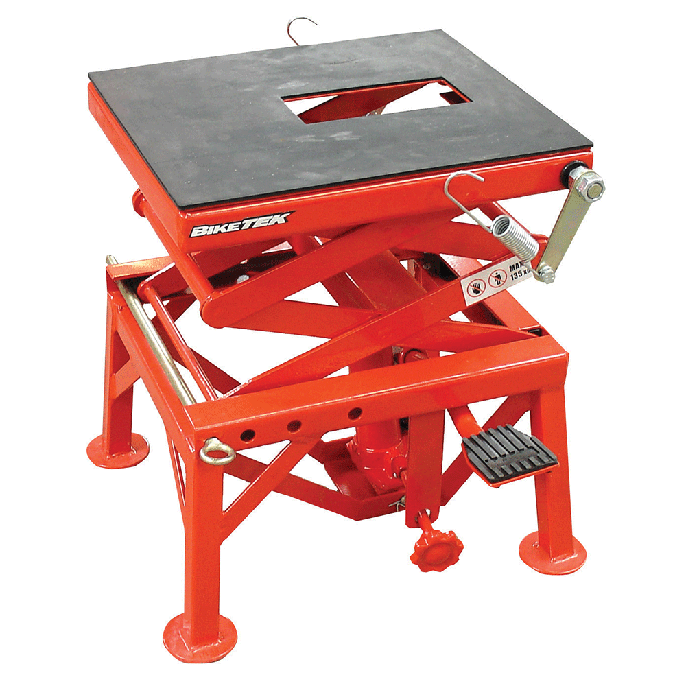 BikeTek Motorcycle Hydraulic Scissor Lift Stand