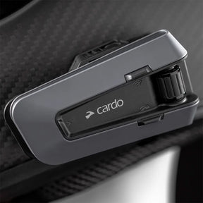 Cardo Packtalk Edge Single Bluetooth Motorcycle Helmet Intercom Unit