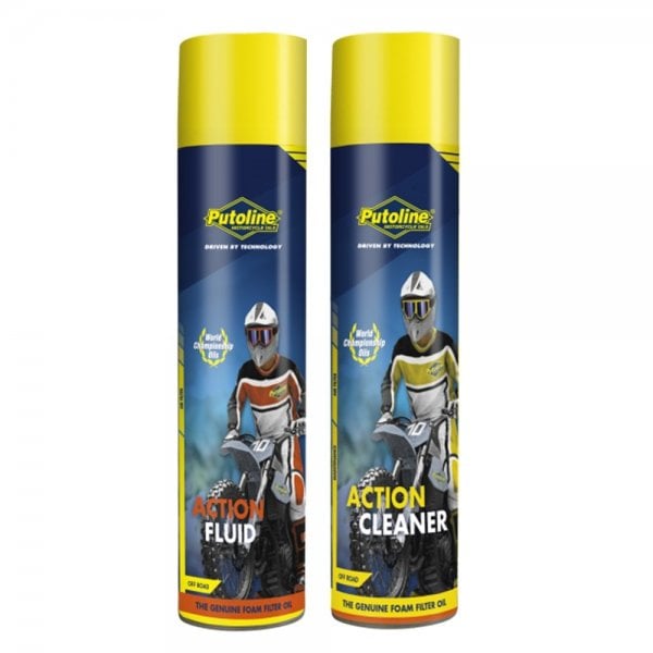 Putoline Action Fluid Air Filter Oil & Cleaner Spray Pack - 600ml