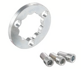Lambretta S1-3 Special Serveta SX GP DL TV2 TV3 Casa Performance 3 Allen Screws With Super-Safe Extra Thick Rear Hub Nut Locking Kit