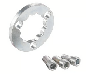 Lambretta S1-3 Special Serveta SX GP DL TV2 TV3 Casa Performance 3 Allen Screws With Super-Safe Extra Thick Rear Hub Nut Locking Kit