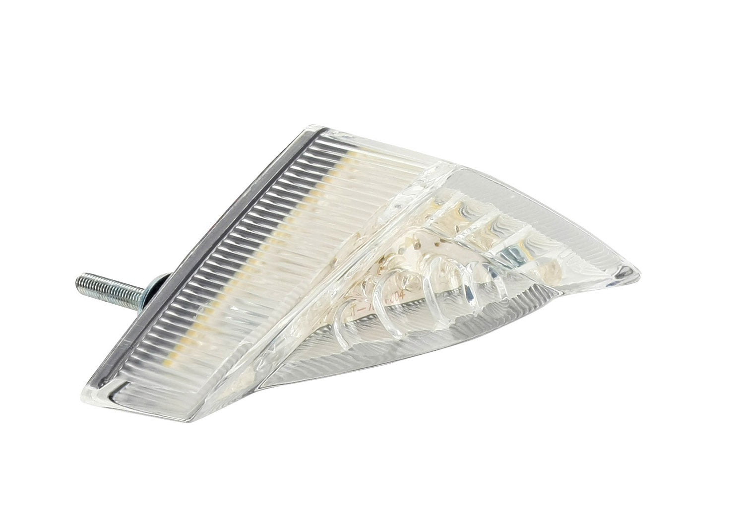 Bike It Mini Wedge LED Rear Light Clear Lens 12V E-Marked Motorcycle