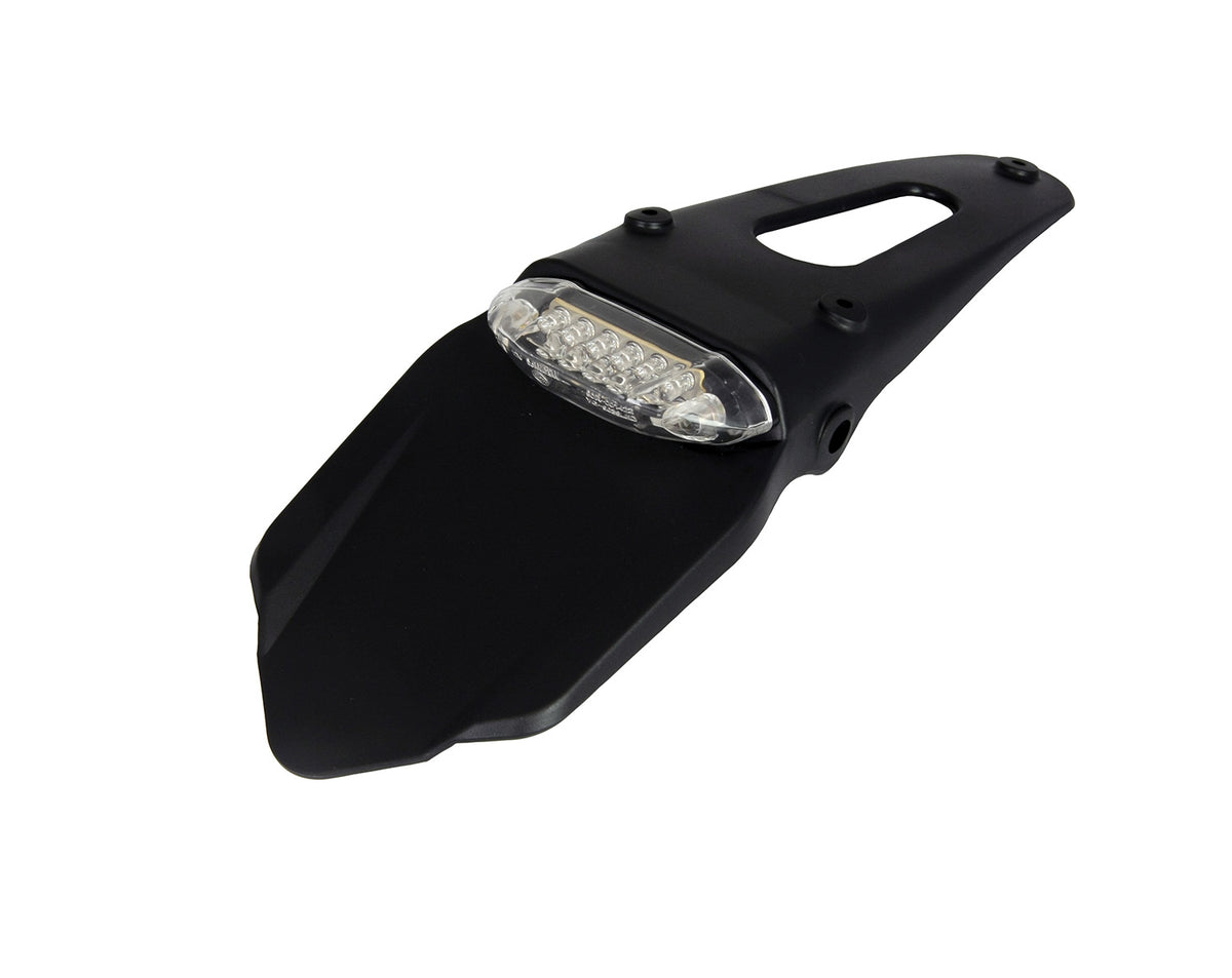 Bike It LED Spoiler Rear Light Clear Lens 12V E-Marked Motorcycle