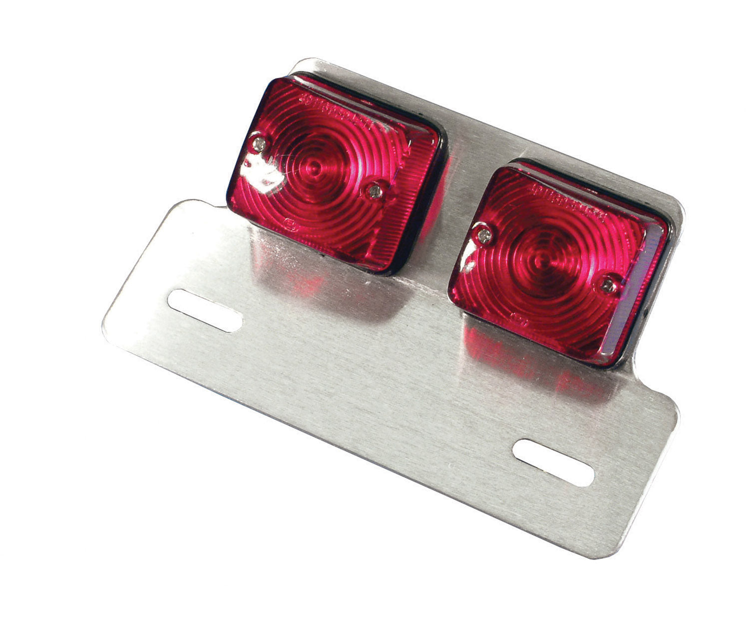 Bike It Twin Square Universal Rear Light Motorcycle Classic Custom - Beedspeed