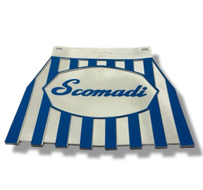 Scomadi TT TL GT Blue & White MudFlap - Cuppini
