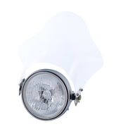 Universal Motorcycle AirBlade Clear Bubble Fly Screen With Fitting Kit