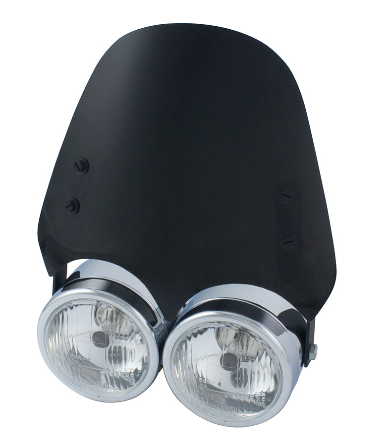 Motorcycle Dominator Headlight Dark Smoked Screen AirBlade