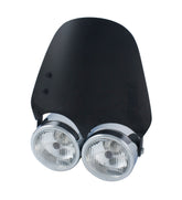 Universal Dominator Headlight AirBlade Dark Smoked Screen With Fitting Kit