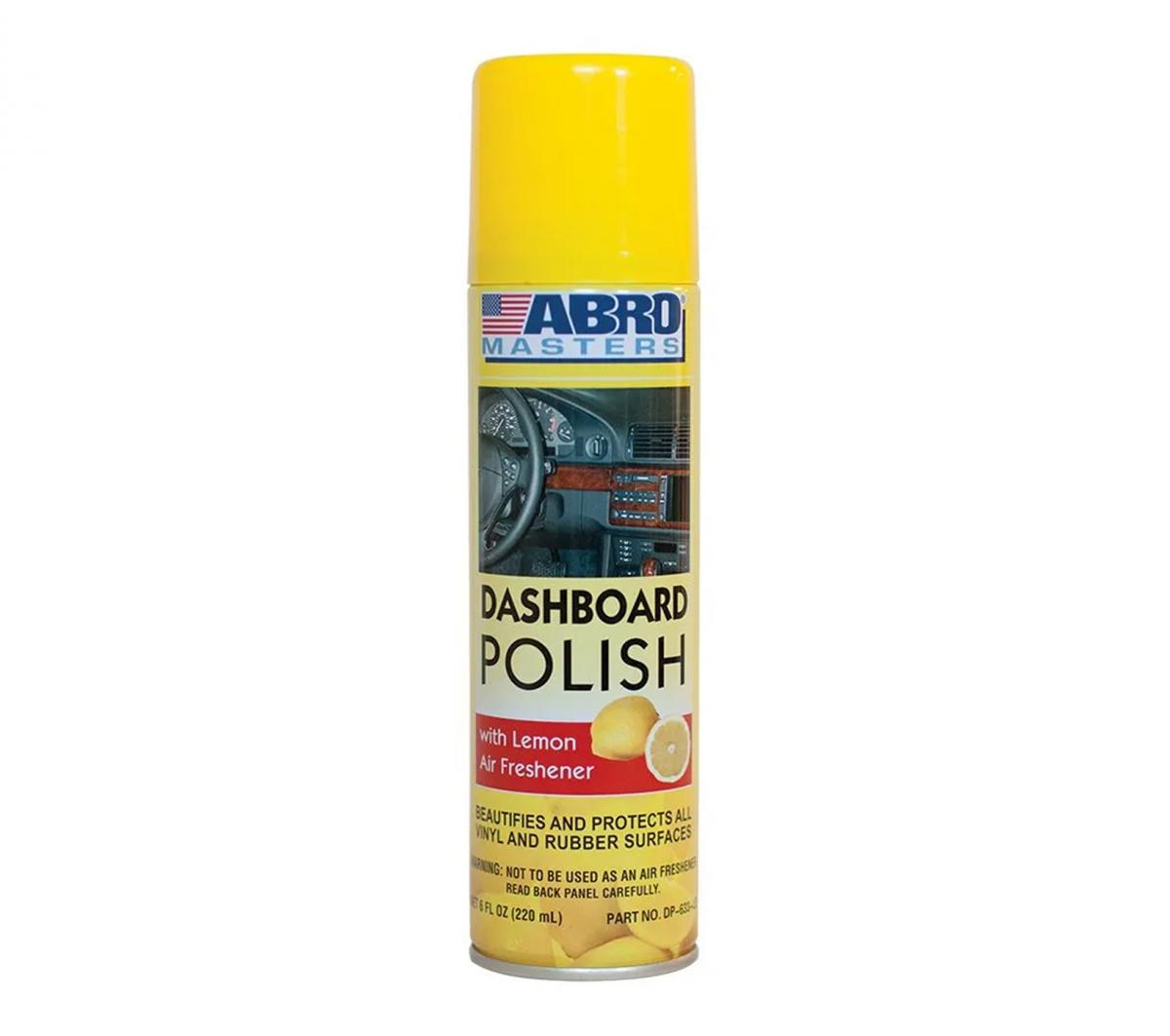 ABRO Dash Polish Lemon 220ml - Beedspeed