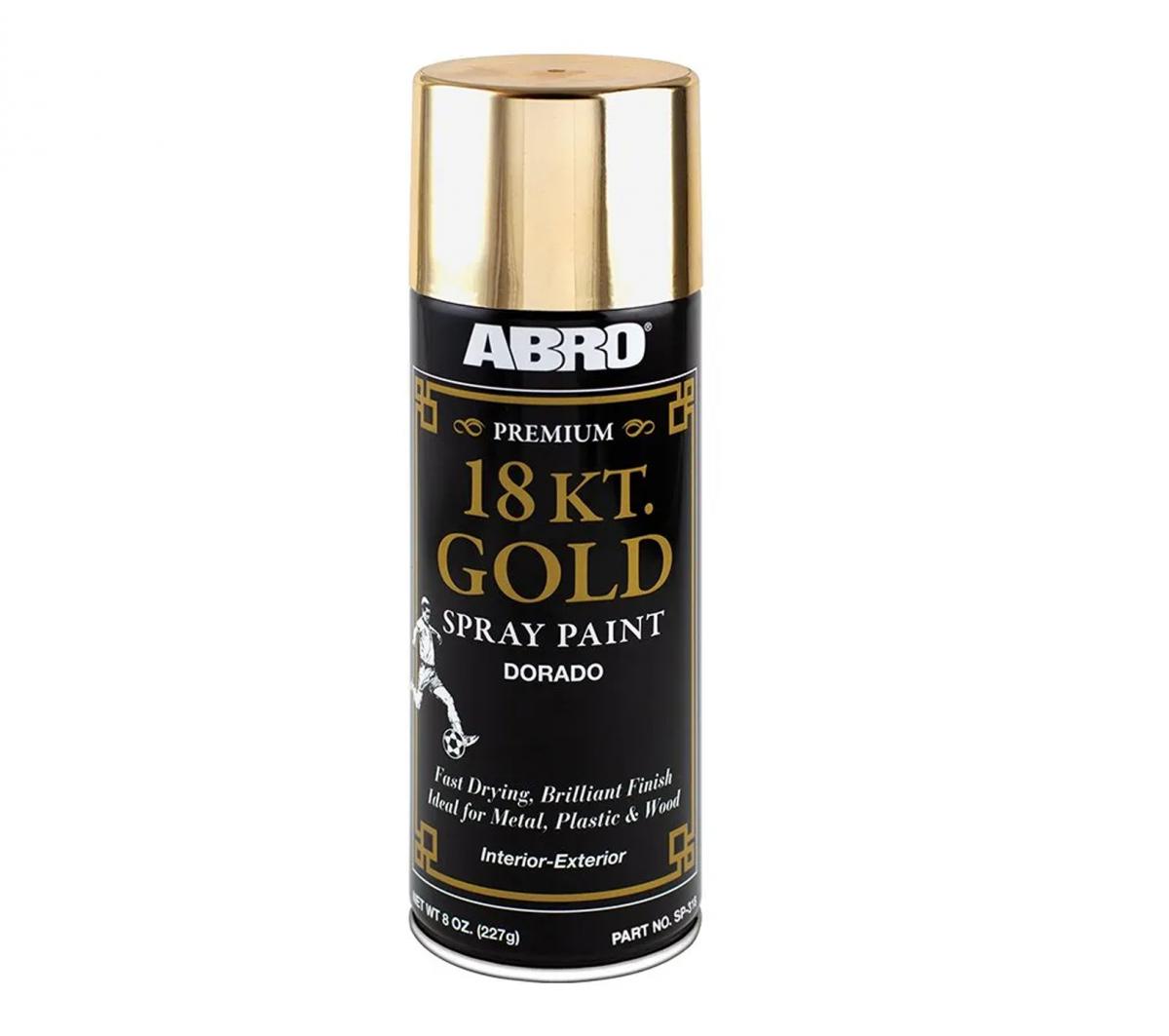 ABRO Spray Paint 18K Gold 227g