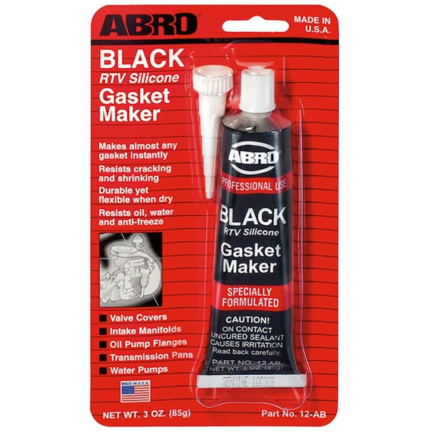 ABRO RTV Gasket Maker Black 85g