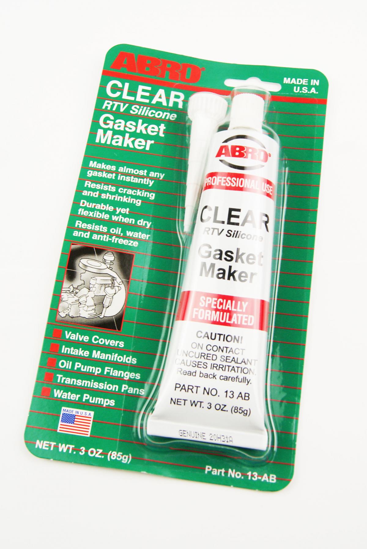 ABRO RTV Gasket Maker Clear 85g
