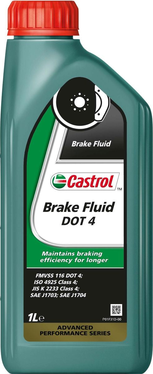 CASTROL DOT 4 BRAKE FLUID 1L