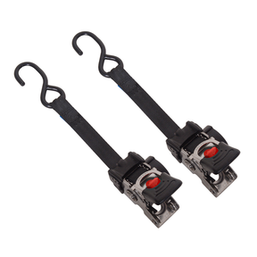 Bike It Fixed Auto Retractable Ratchet Tie Downs – 25mm x 1.6m (2 Pack)