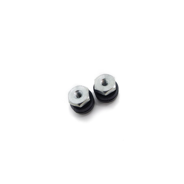 Scootopia Lambretta Late  DL & GP Tail Lamp Nut Set (1 Pair) with rubbers