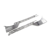 Scootopia Lambretta Series 1 & 2 LI Aluminium Side Panel Badge Set