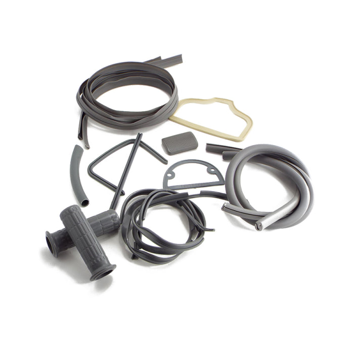 Scootopia Lambretta Series 1 & Early 2 LI, TV Grey Rubber Kit