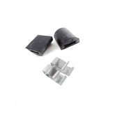 Scootopia Lambretta Late Series 3 LI, SX, TV, DL & GP Side Panel Buffer & Clip Set (1 Pair)