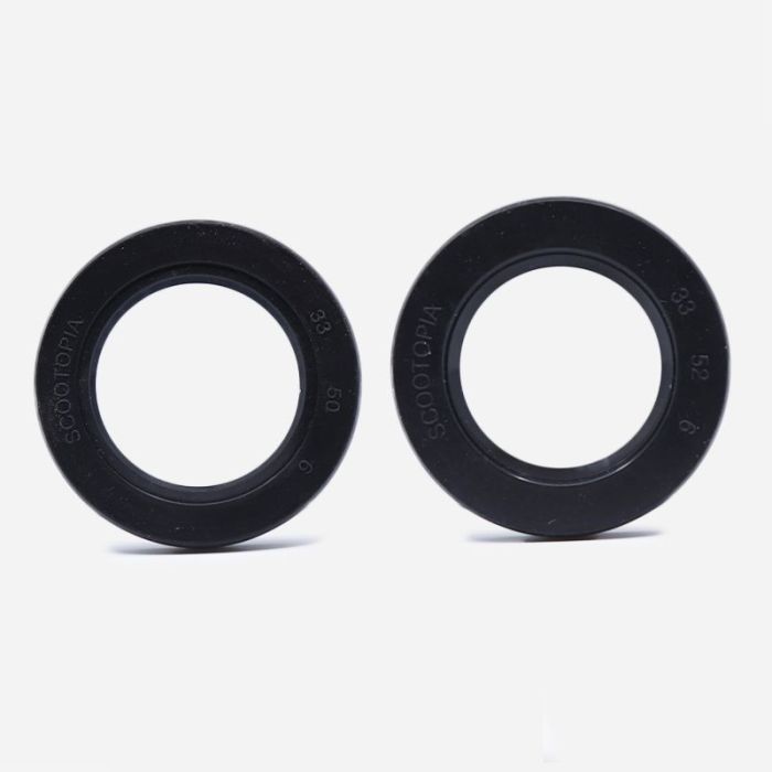 Scootopia Lambretta LI SX TV DL & GP Viton Crankshaft Oil Seal Set